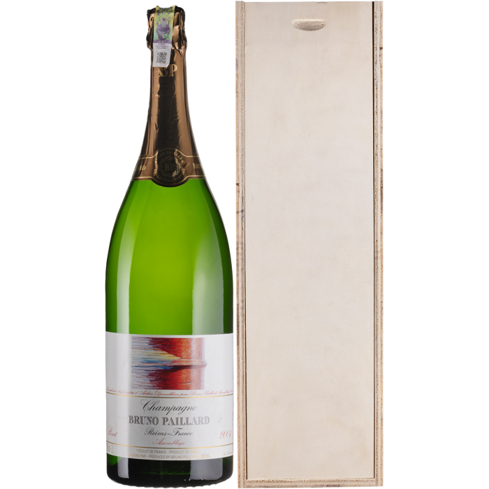 Шампанське Bruno Paillard Assemblage, gift box / Ассемблаж, подарункова коробка 2004, біле, 3 л