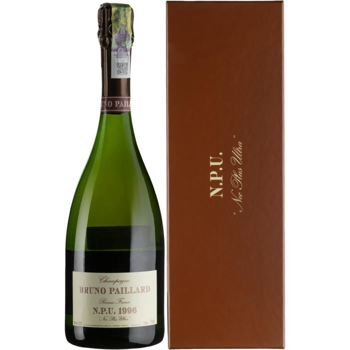 Шампанське Bruno Paillard La Cuvee N.P.U., gift box / Ла Кюве "N.P.U", подарункова коробка 1996, біле, 0.75 л Шампанське Bruno Paillard La Cuvee N.P.U., gift box / Ла Кюве "N.P.U", подарункова коробка 1996, біле, 0.75 л