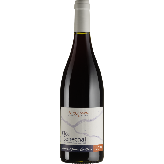 Вино Catherine et Pierre Breton Bourgueil Clos Senechal / Бургей Кло Сенешаль 2022, 0.75 л