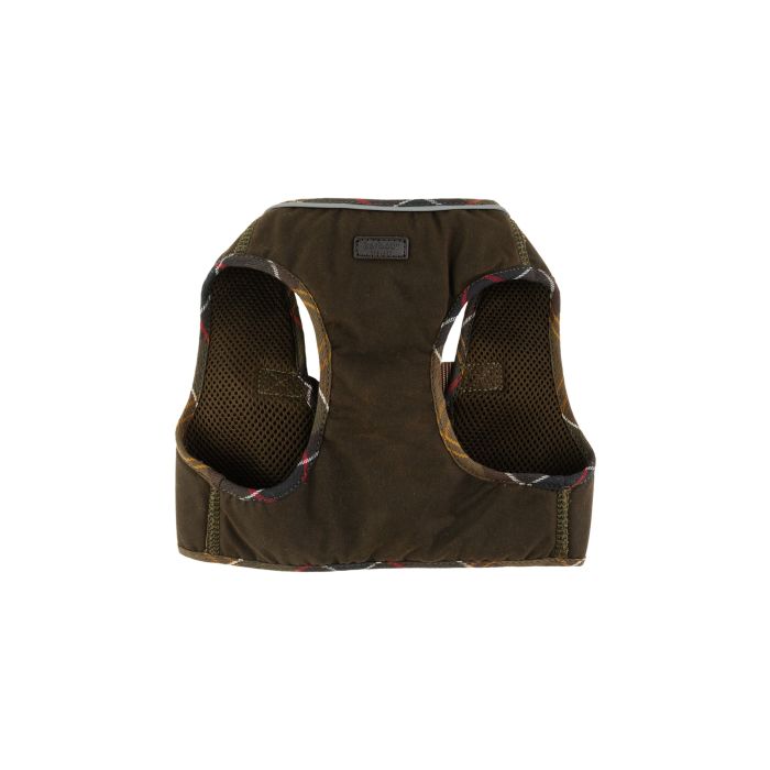 Шлея для собак з вощеної бавовни оливкового кольору розмір L, Barbour Шлея для собак з вощеної бавовни оливкового кольору розмір L, Barbour