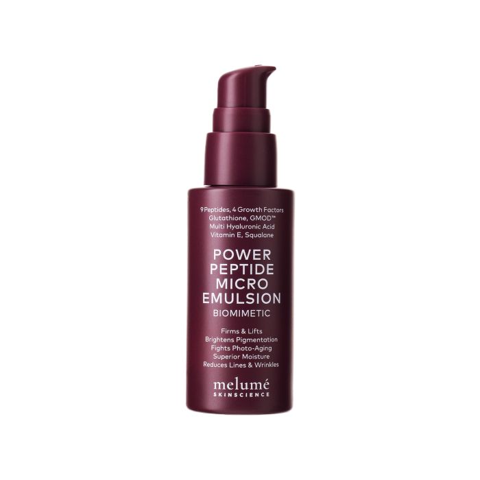 Мікроемульсія для омолодження шкіри пептидна Power Peptide Micro Emulsion 30мл, Melume Skinscience Мікроемульсія для омолодження шкіри пептидна Power Peptide Micro Emulsion 30мл, Melume Skinscience