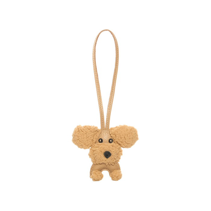 Брелок PawKey шкіряний білий, Maltipoo Shop Брелок PawKey шкіряний білий, Maltipoo Shop