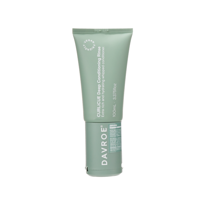 Бальзам-ополіскувач для глибокого кондиціонування Curlicue Deep Conditioning Rinse 100мл, Davroe