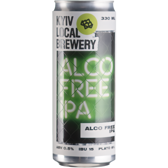 Пиво Kyiv Loсal Brewery Kyiv Loсal Brewery Alco Free IPA, 0.33 л