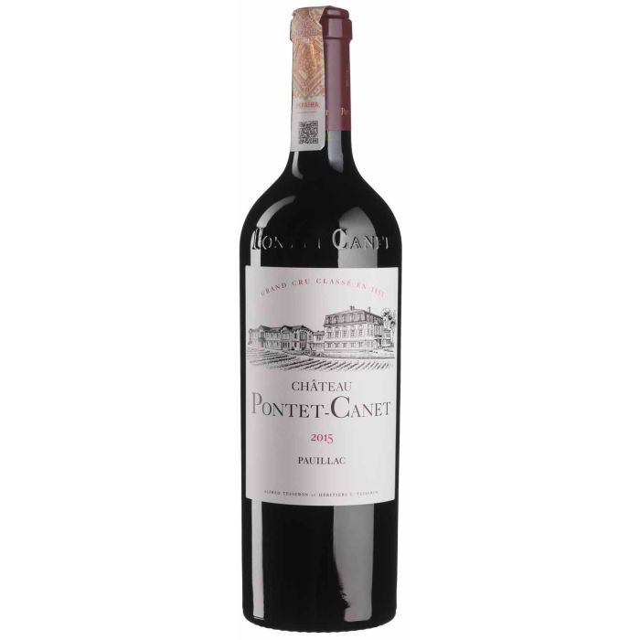 Вино Chateau Pontet-Canet Chateau Pontet Canet / Шато Понте Кане 2015, червоне сухе, 0.75 л