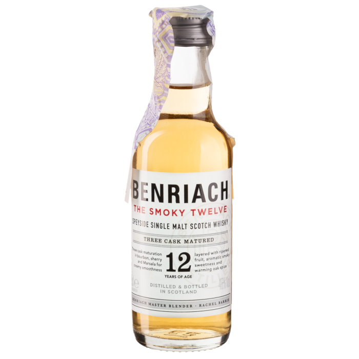 Віскі BenRiach The Smoky 12yo, 0.05 л