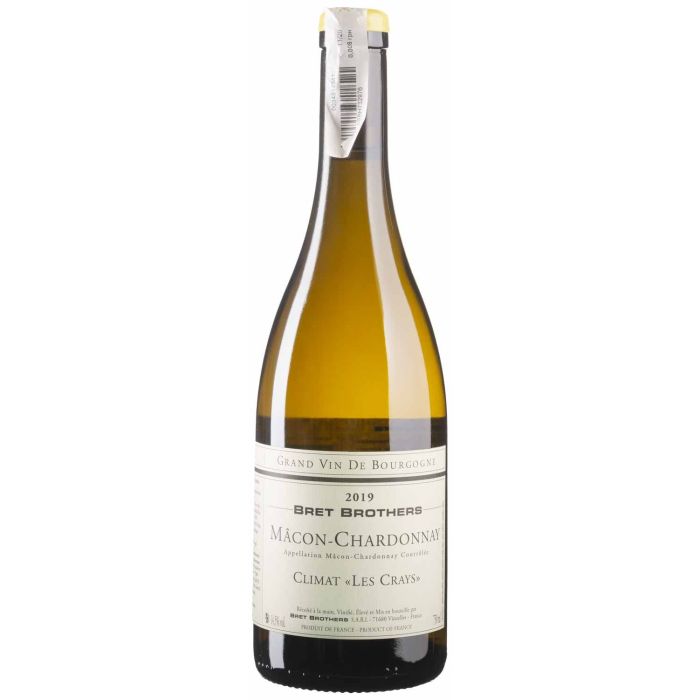 Вино Bret Brothers Macon-Chardonnay Climat Les Crays / Макон Шардоне Кліма Ле Кре 2019, біле сухе, 0.75 л