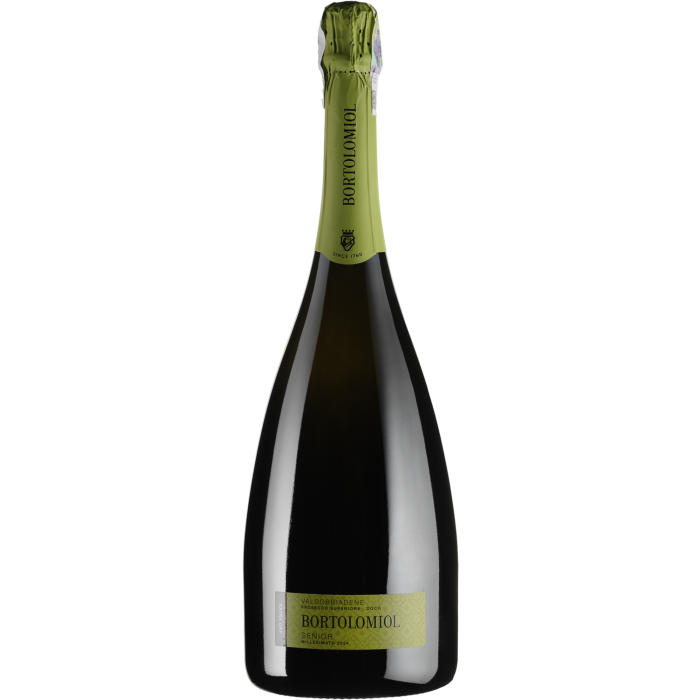 Ігристе Bortolomiol Senior Valdobbiadene Prosecco Superiore / Сеньйор Вальдобіадене Просекко Суперіоре, біле, 1.5 л