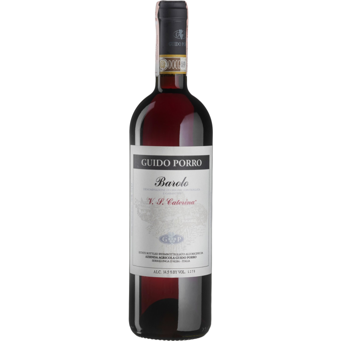 Вино Guido Porro Barbera d'Alba V.S. Caterina / Барбера д'Альба V.S. Катеріна, червоне сухе, 0.75 л