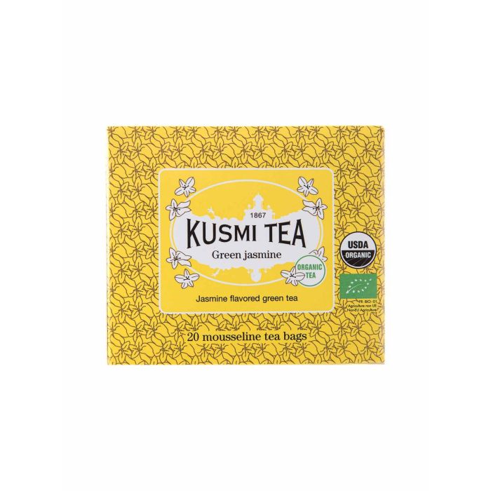 Чай зелений Жасмин органічний пакет. 20х2г, Kusmi Tea