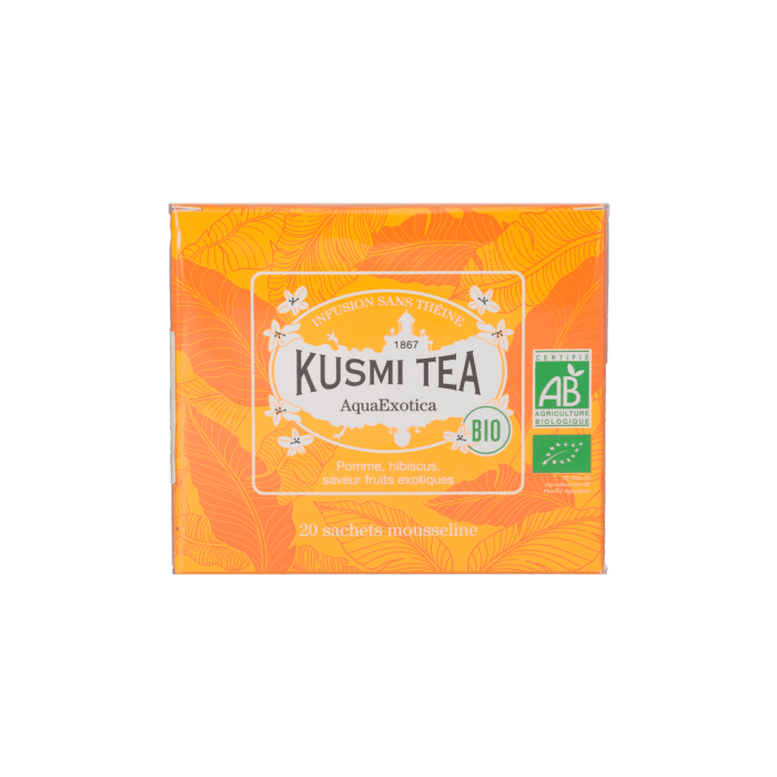 Чай трав'яний АкваЕкзотика органічний пакет. 20х2г, Kusmi Tea
