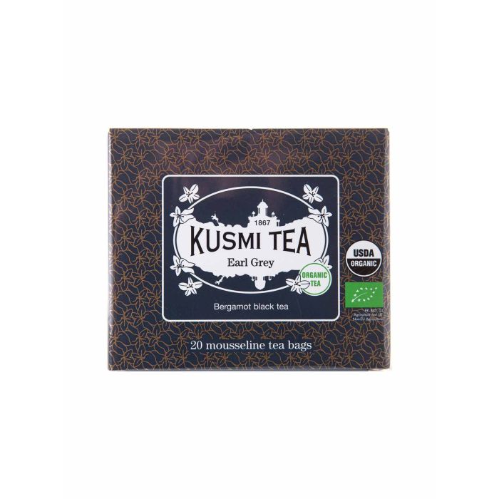 Чай чорний Ерл Грей органічний пакет. 20х2г, Kusmi Tea Чай чорний Ерл Грей органічний пакет. 20х2г, Kusmi Tea