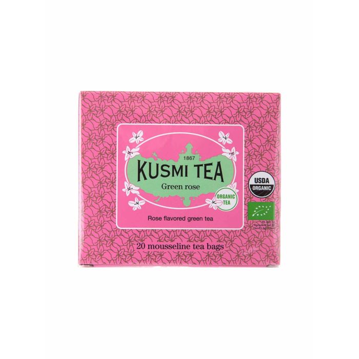 Чай зелений Троянда органічний пакет. 20х2г, Kusmi Tea