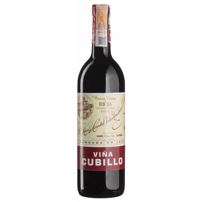 Вино Vina Cubillo Tinto Crianza / Тінто Кріанза 2012, червоне сухе, 0.75 л