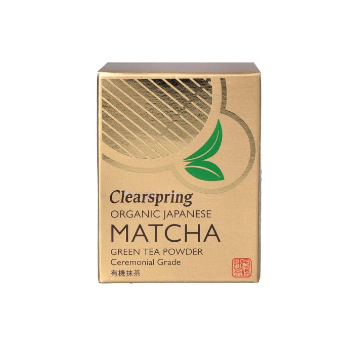 Чай зелений Матча Церемоніальна органічний 30г, Clearspring