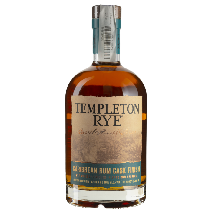 Віскі Templeton Rye Caribbean Rum Cask Finish, 0.7 л Віскі Templeton Rye Caribbean Rum Cask Finish, 0.7 л
