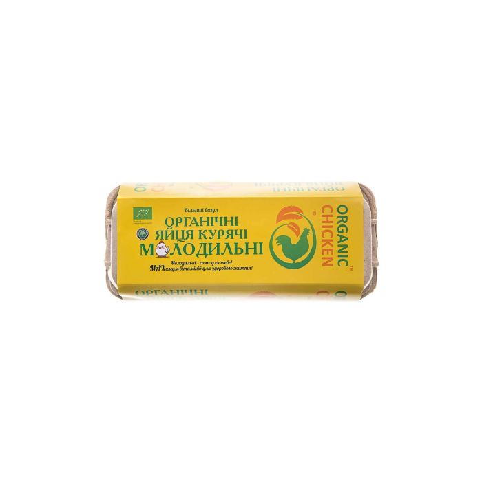 Яйця курячі "Молодильні" органічні 10шт, Organic Chicken Яйця курячі "Молодильні" органічні 10шт, Organic Chicken