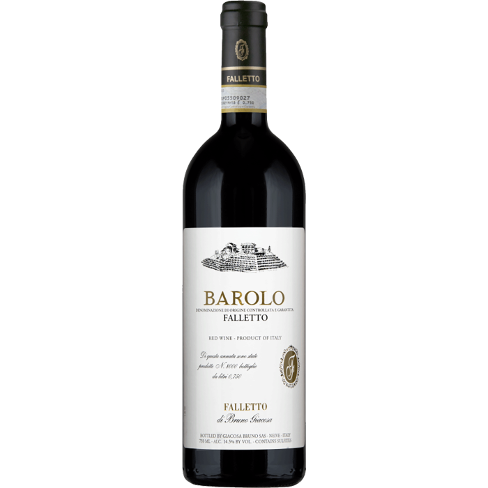 Вино Falletto Barolo Falletto / Бароло Фалетто 2019, червоне сухе, 0.75 л