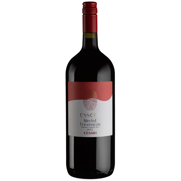 Вино Cesari Merlot Trevenezie IGT Essere / Мерло Тревенеціе Ессере, червоне сухе, 1.5 л