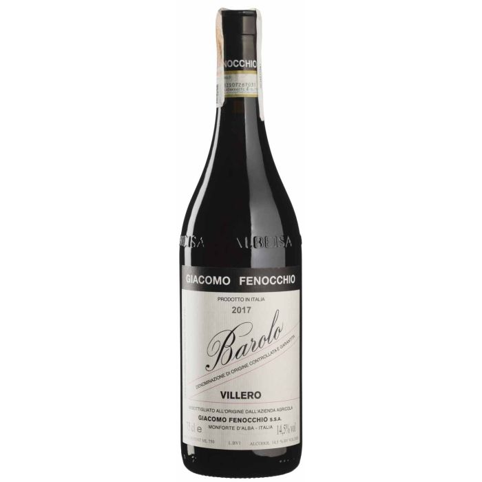 Вино Giacomo Fenocchio Barolo Villero / Бароло Віллеро 2017, червоне сухе, 0.75 л