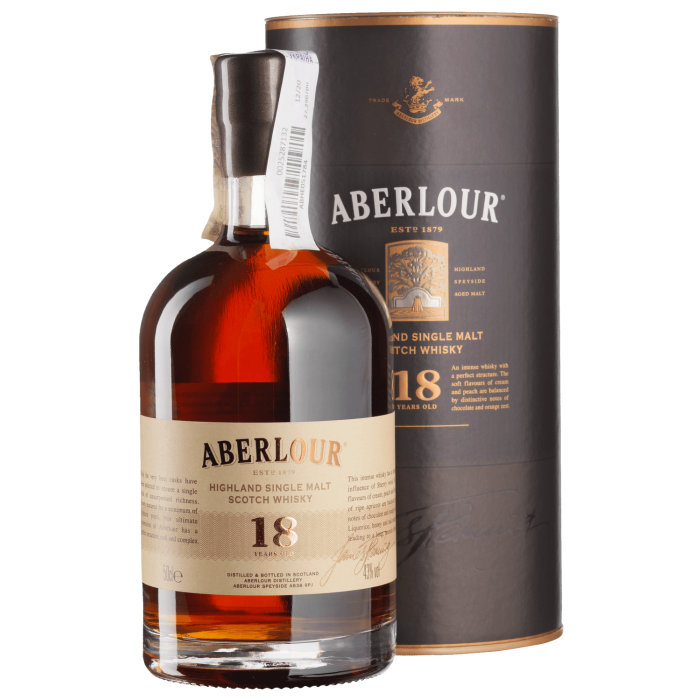 Віскі Aberlour 18yo, gift box, 0.5 л