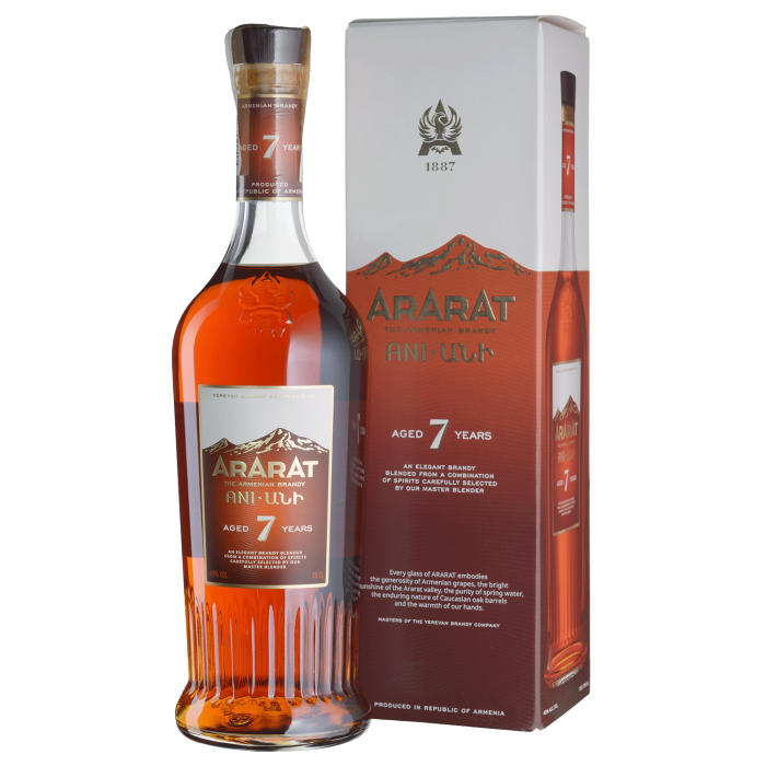 Бренді Арарат Ані 7 років, gift box, 0.7 л Бренді Арарат Ані 7 років, gift box, 0.7 л