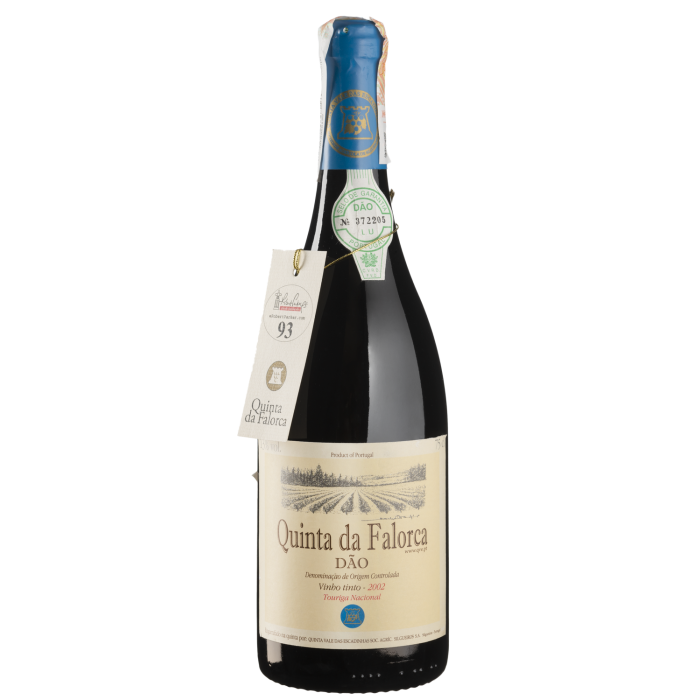 Вино Quinta de Falorca Touriga Nacional / Туріга Насьйональ 2002, червоне сухе, 0.75 л