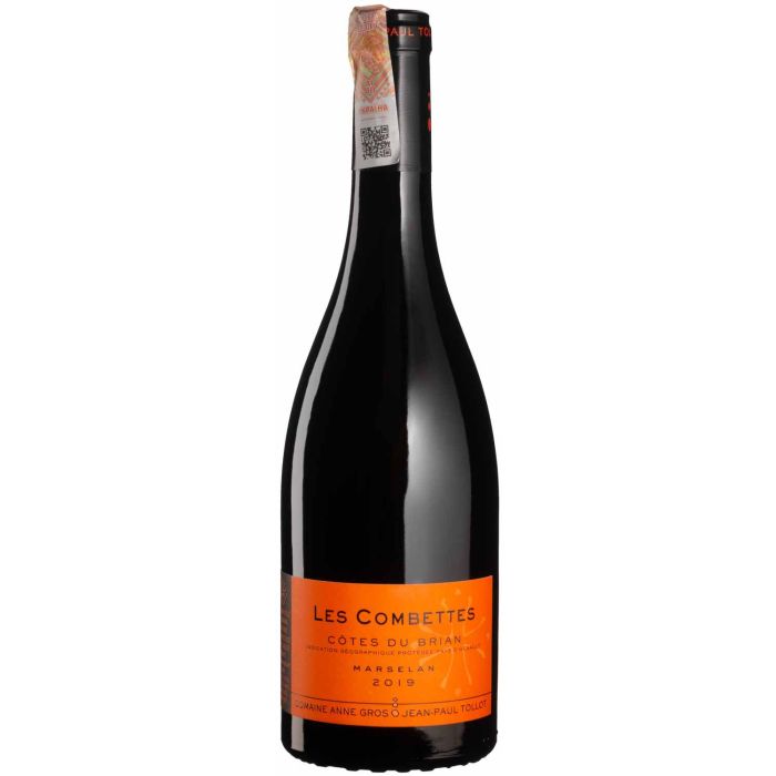 Вино Domaine Anne Gros et Jean Paul Tollot Les Combettes / Ле Кобет 2019, червоне сухе, 0.75 л