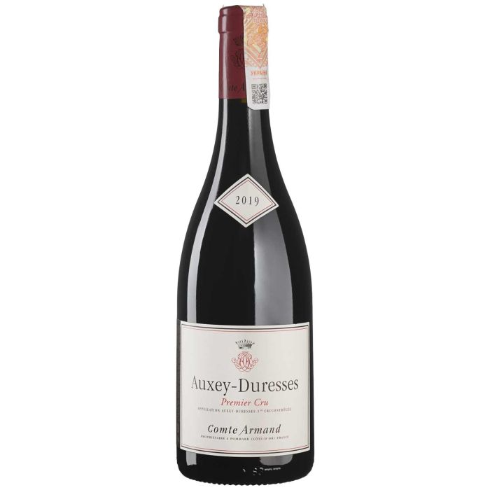Вино Comte Armand Auxey-Duresses Premier Cru Rouge / Оксе-Дюрес Прем'єр Крю Руж 2019, червоне сухе, 0.75 л