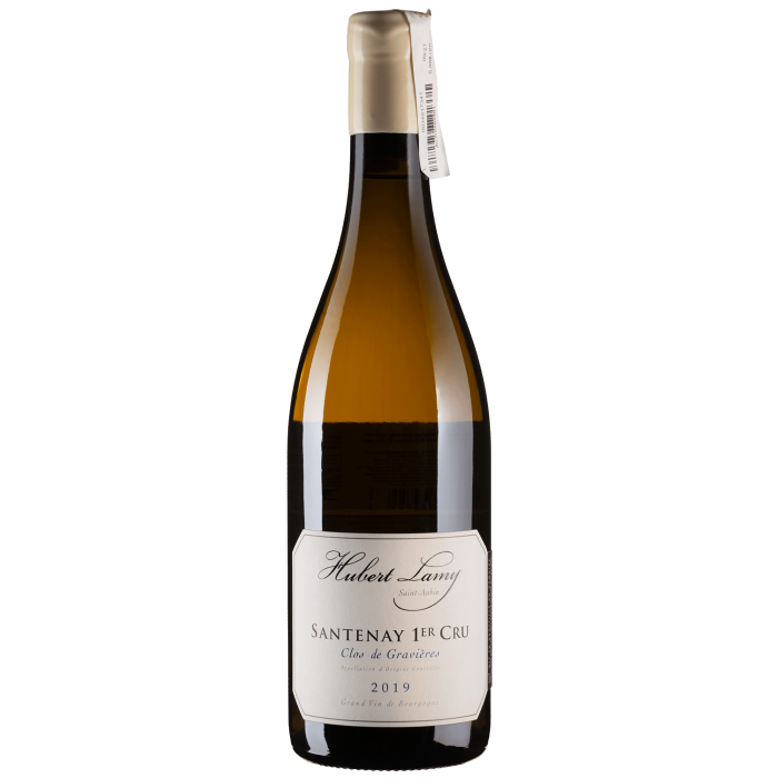 Вино Hubert Lamy Santenay 1er Cru Clos des Gravieres / Сантеней Прем'єр Крю Кло де Грав'єр 2019, біле сухе, 0.75 л