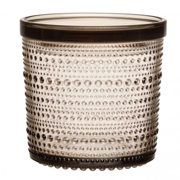 Ємніть для зберігання скляна коричнева 11,6х11,4см Kastehelmi, Iittala