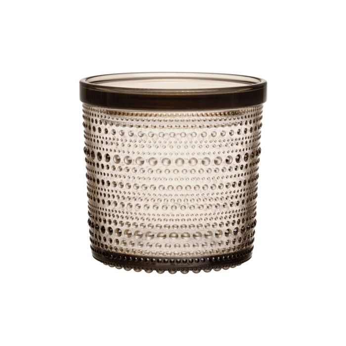 Ємніть для зберігання скляна коричнева 11,6х11,4см Kastehelmi, Iittala Ємніть для зберігання скляна коричнева 11,6х11,4см Kastehelmi, Iittala