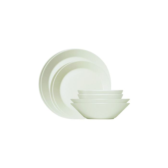 Набір тарілок білих (8шт в уп) Teema, iittala Набір тарілок білих (8шт в уп) Teema, iittala