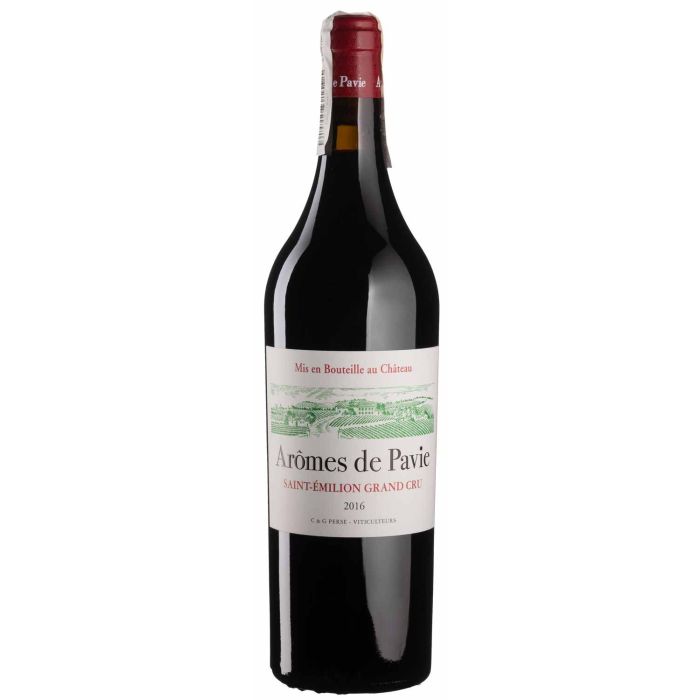 Вино Aromes de Pavie Aromes de Pavie / Аром де Паві 2016, червоне сухе, 0.75 л