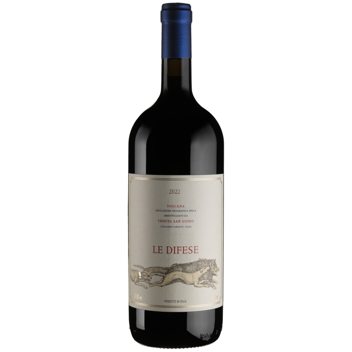 Вино Tenuta San Guido Le Difese / Лє Діфезе, червоне сухе, 1.5 л