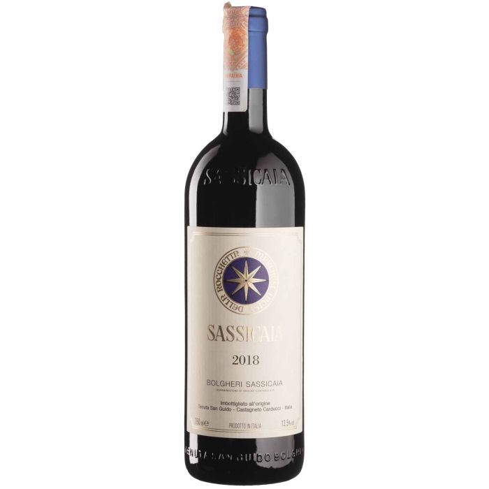 Вино Tenuta San Guido Sassicaia / Сассікая 2018, червоне сухе, 0.75 л
