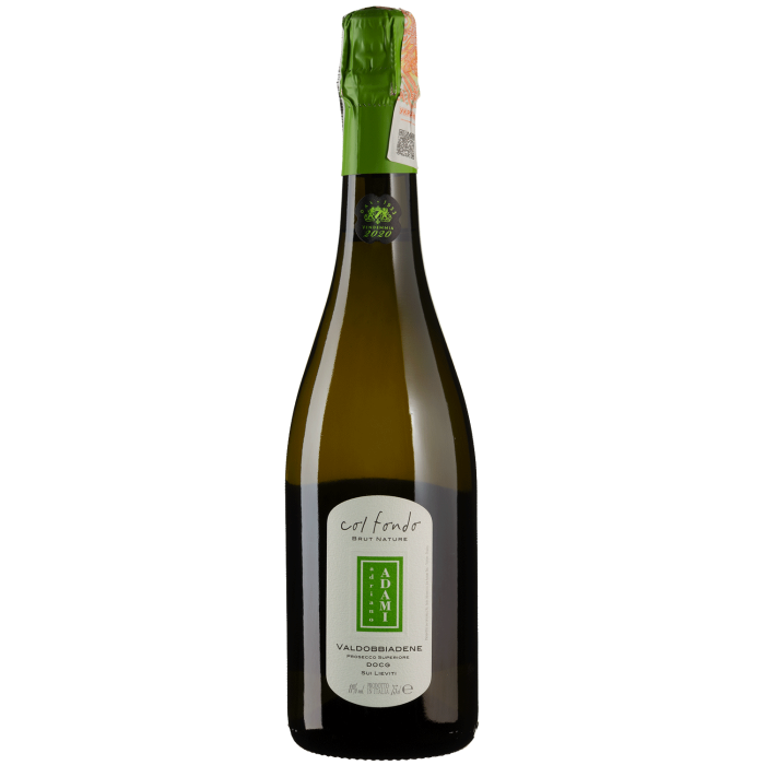 Ігристе Adami Col Fondo Brut Nature / Кол Фондо Брют Натюр, біле, 0.75 л Ігристе Adami Col Fondo Brut Nature / Кол Фондо Брют Натюр, біле, 0.75 л