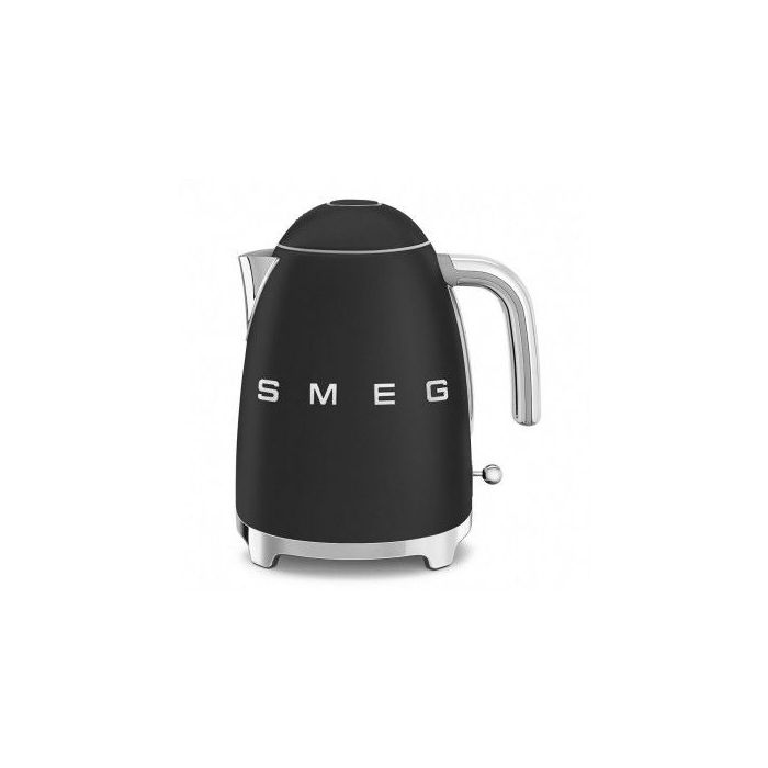 Чайник електричний стиль 50х чорний матовий, SMEG