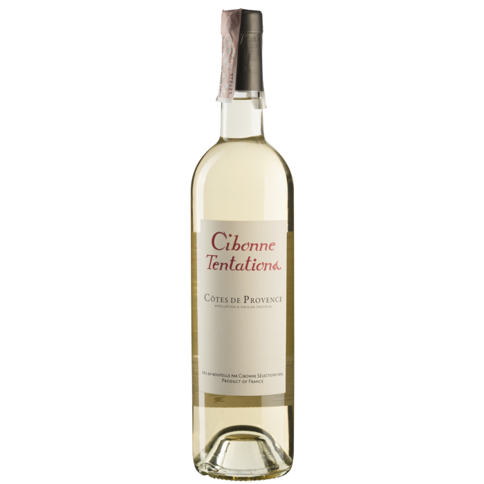 Вино Tentations Cibonne Tentations Blanc / Сібон Тентасьйон Блан, біле сухе, 0.75 л