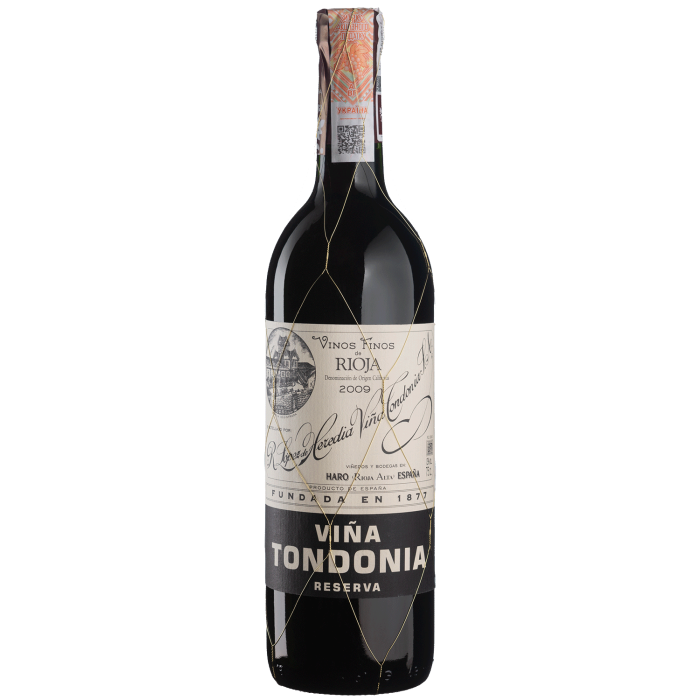 Вино Vina Tondonia Tinto Reserva Vina Tondonia / Тінто Резерва 2009, червоне сухе, 0.75 л Вино Vina Tondonia Tinto Reserva Vina Tondonia / Тінто Резерва 2009, червоне сухе, 0.75 л