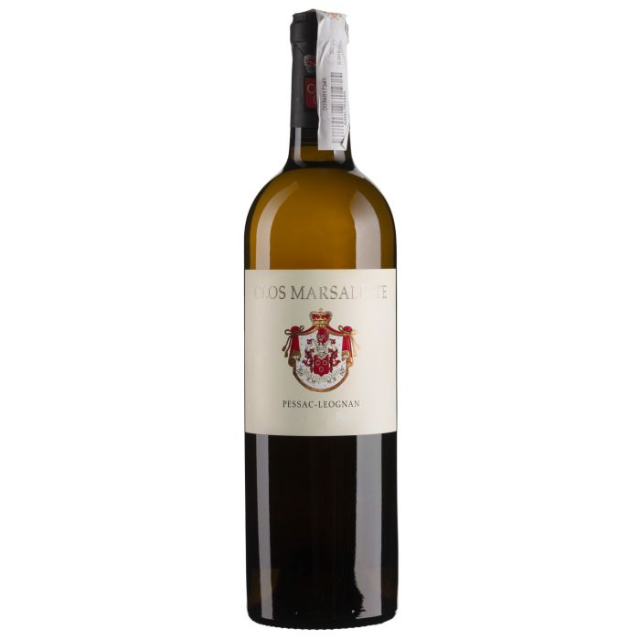 Вино Clos Marsalette Clos Marsalette / Кло Марсалетте 2018, біле сухе, 0.75 л