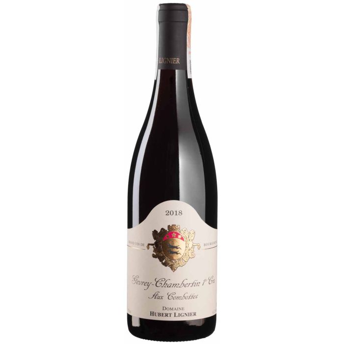 Вино Hubert Lignier Gevrey Chambertin 1er Cru Aux Combottes / Жевре Шамбертен Прем'єр Крю О Кобот 2018, червоне сухе, 0.75 л