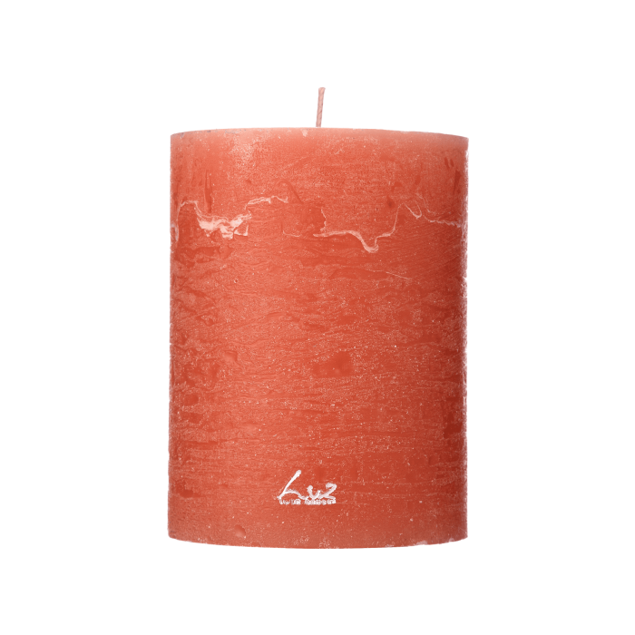 Свічка персикового кольору 10x13см 520 Luz Your Senses, Rasteli