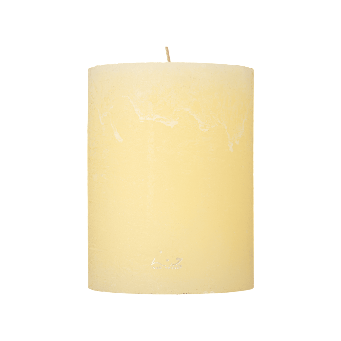 Свічка жовтого кольору 10x13см 520 Luz Your Senses, Rasteli