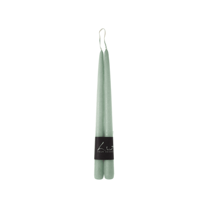 Свічка столова кольору морської піни 2,2x30см 305 (2шт в уп) Luz Your Senses, Rasteli