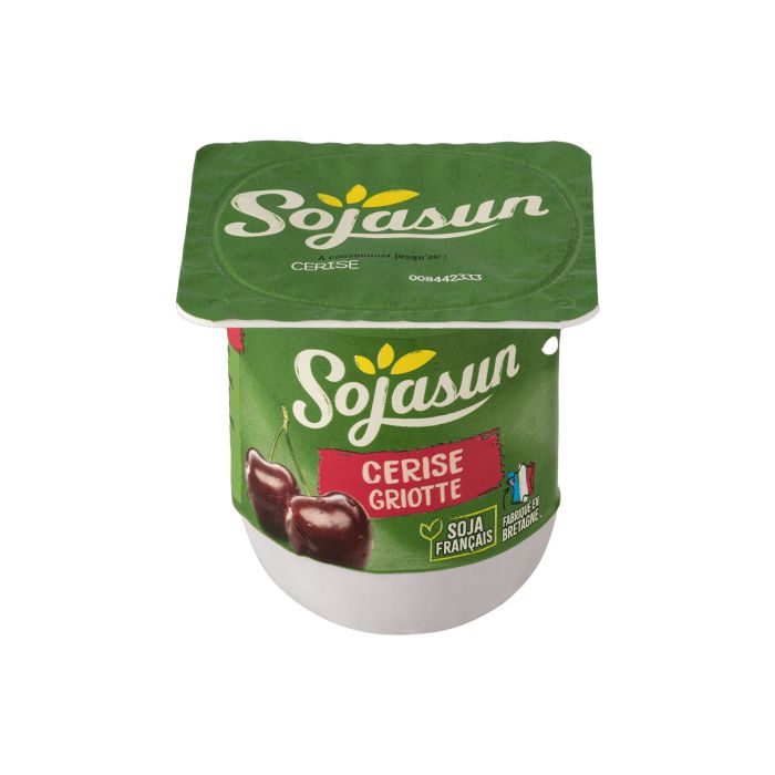 Продукт з ферментованої сої з вишнею 100г, Sojasun Продукт з ферментованої сої з вишнею 100г, Sojasun