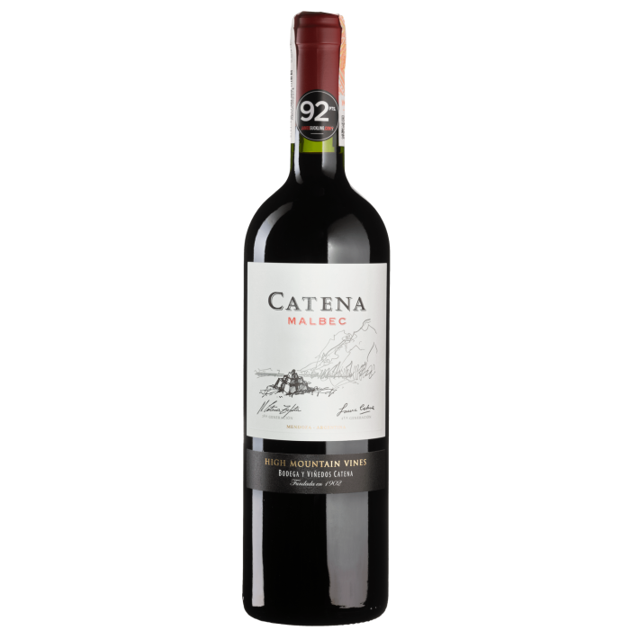 Вино Catena Zapata Catena Malbec / Катена Мальбек, червоне сухе, 0.75 л Вино Catena Zapata Catena Malbec / Катена Мальбек, червоне сухе, 0.75 л