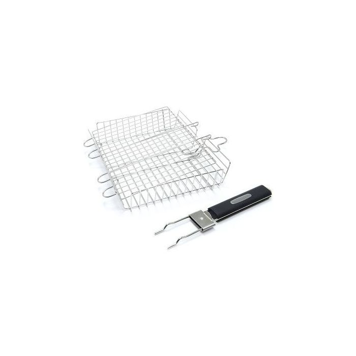 Решітка для приготування сталева з ручкою 25х30х6,25см, Broil King