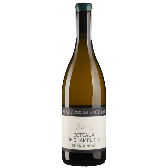 Вино Francois de Nicolay Coteaux De Champlitte Chardonnay / Коте де Шампліт Шардоне, біле сухе, 0.75 л