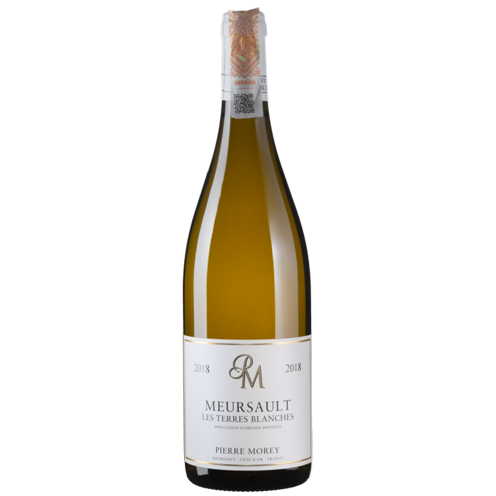 Вино Pierre Morey Meursault Les Terres Blanches / Мерсо Ле Тер Бланш 2018, біле сухе, 0.75 л